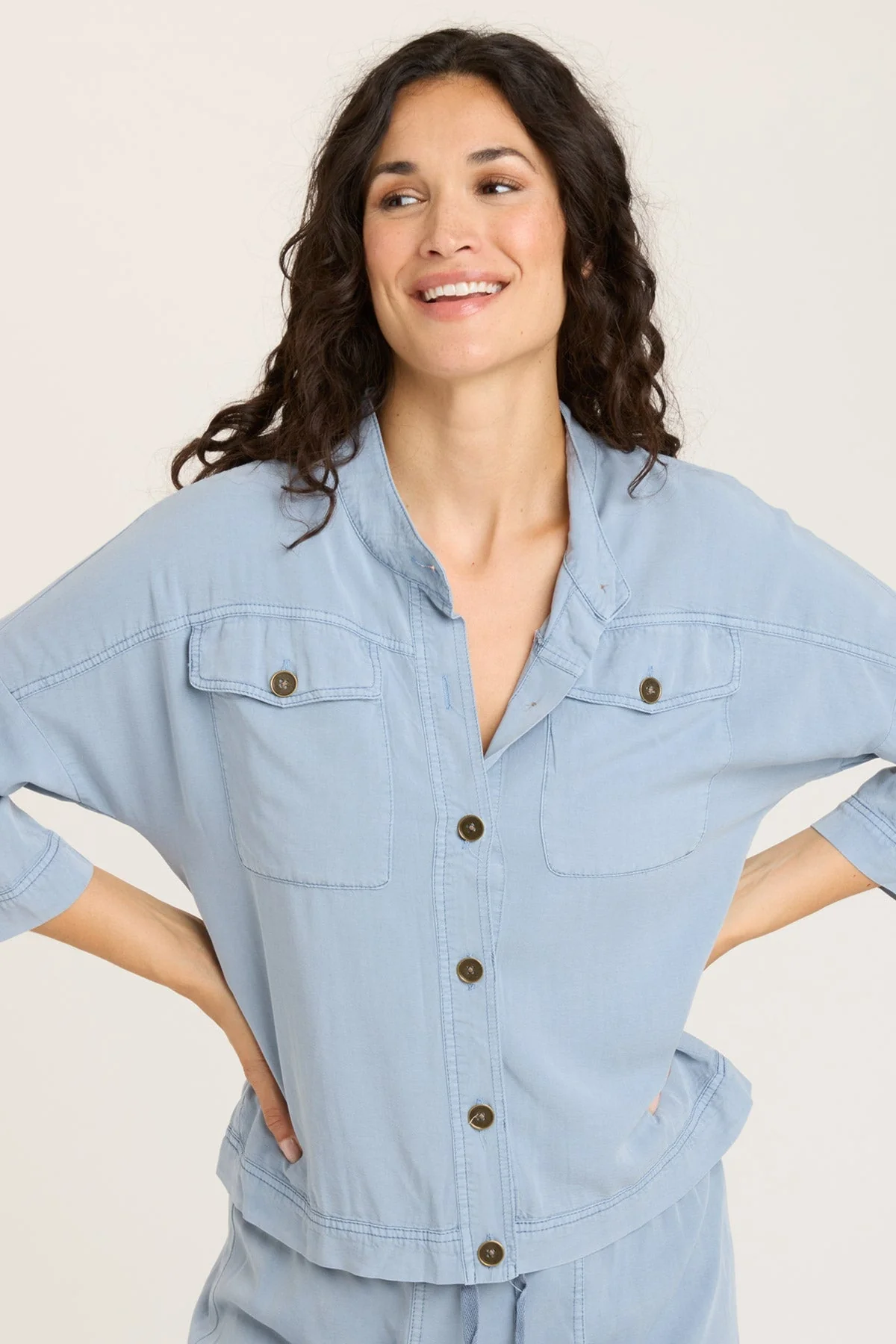 Twill Colbert Jacket - Easypint