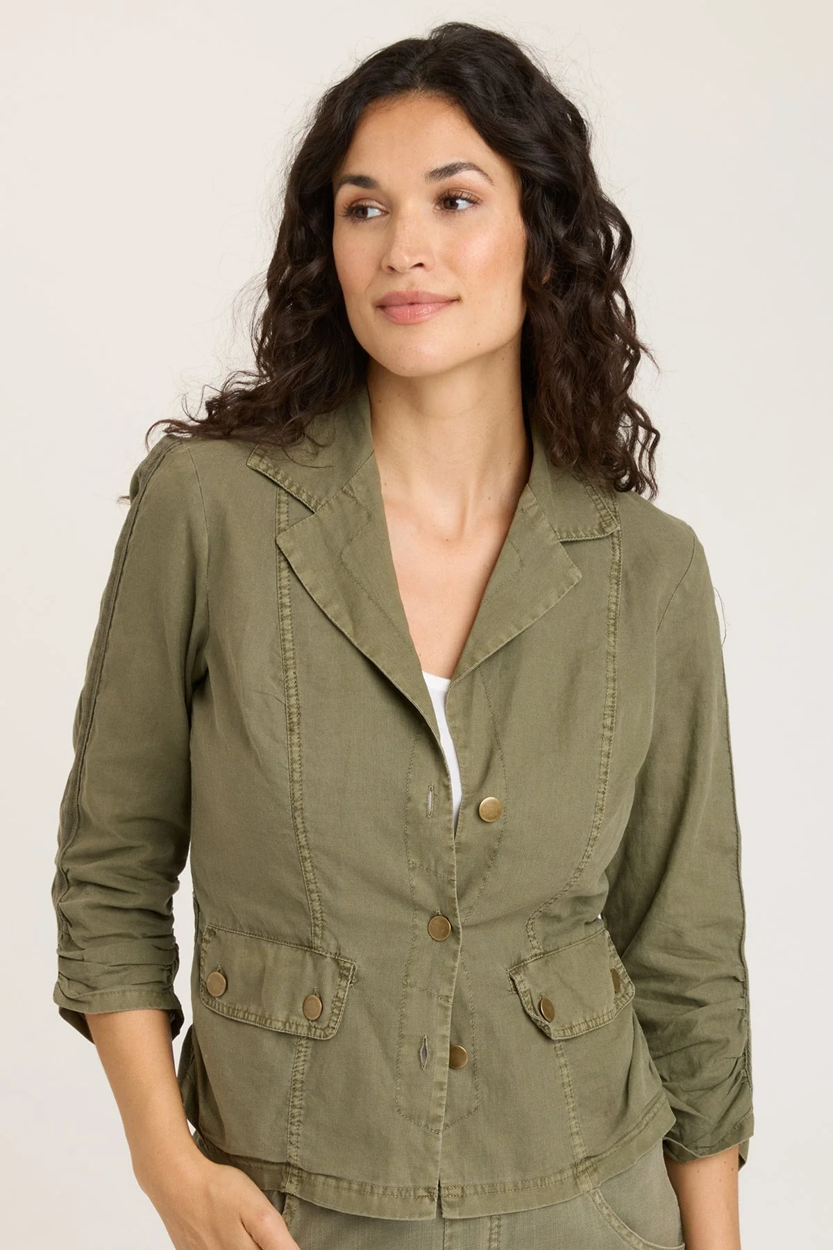Linen Folksy Jacket - Easypint
