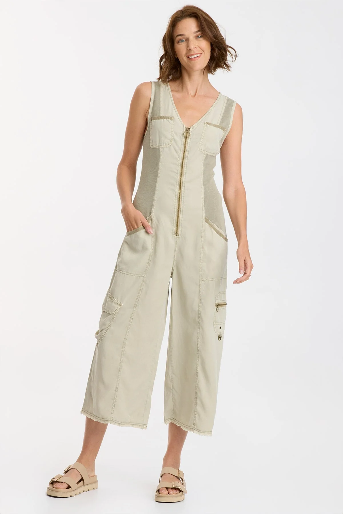 Tavin Crop Jumpsuit - Easypint
