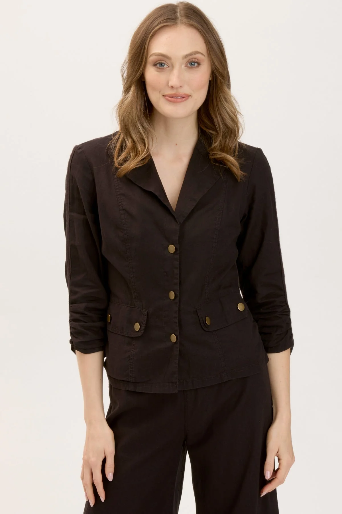 Linen Folksy Jacket - Easypint