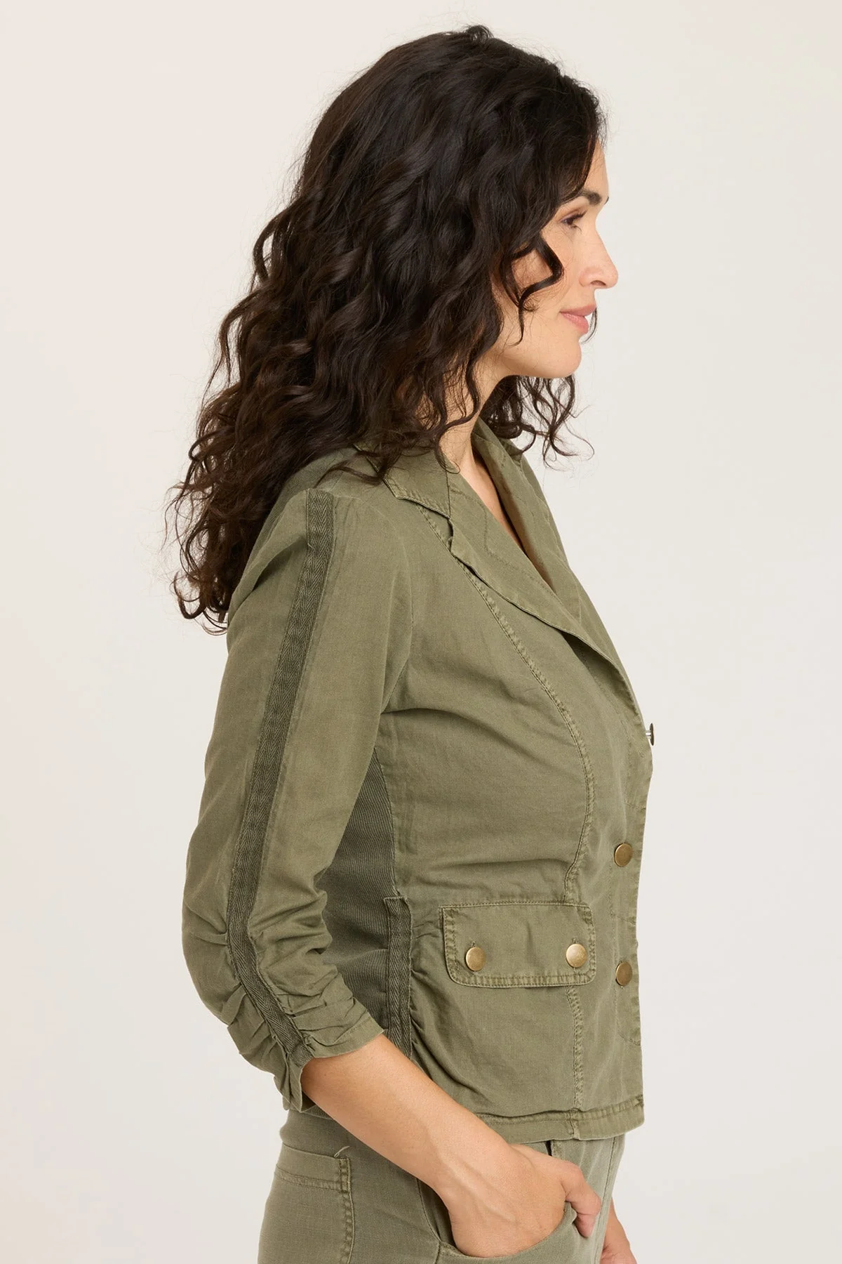 Linen Folksy Jacket - Easypint