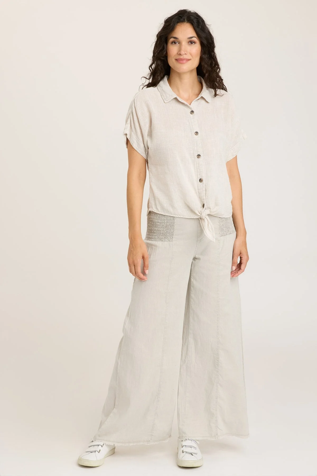 Gauze Teagan Tie Top - Easypint