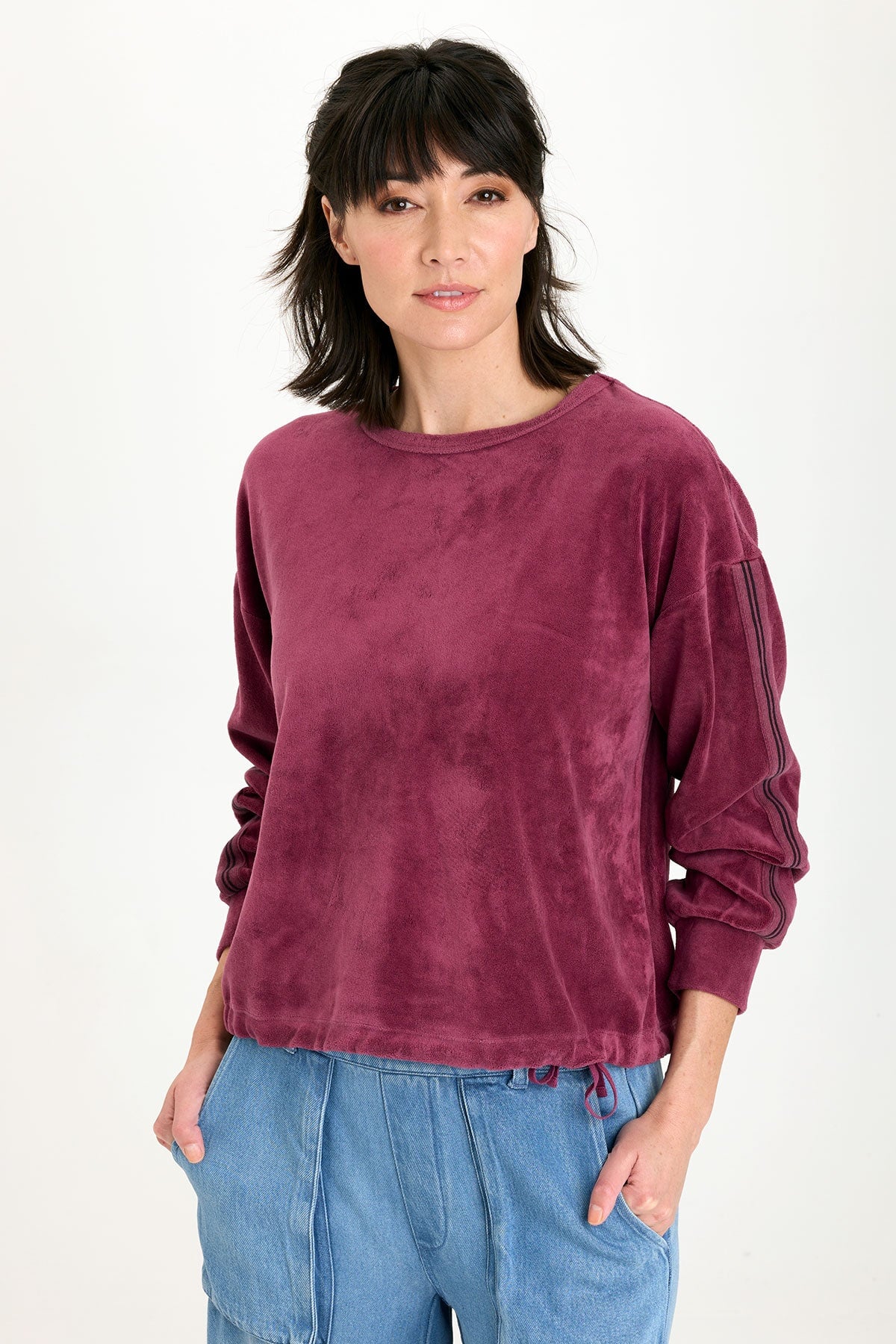 Rugby Stripe Dottie Sweatshirt - Easypint