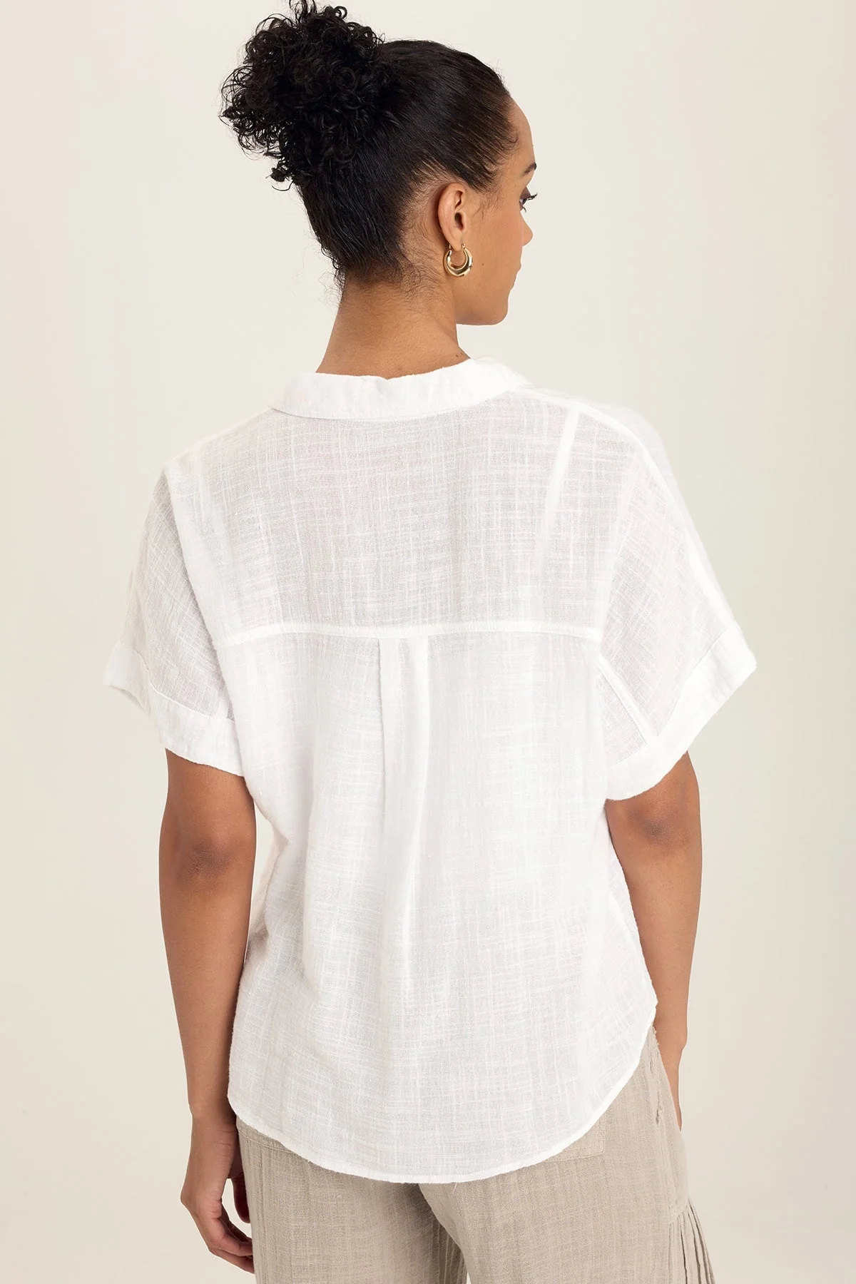 Gauze Teagan Tie Top - Easypint