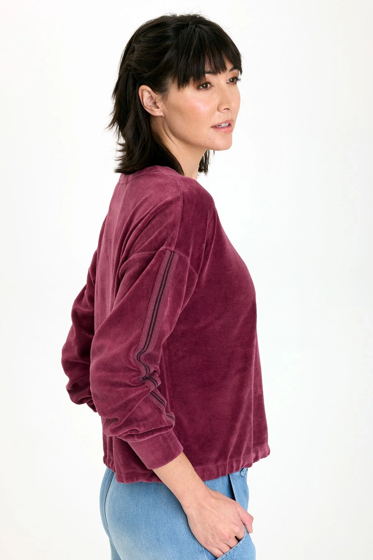 Rugby Stripe Dottie Sweatshirt - Easypint