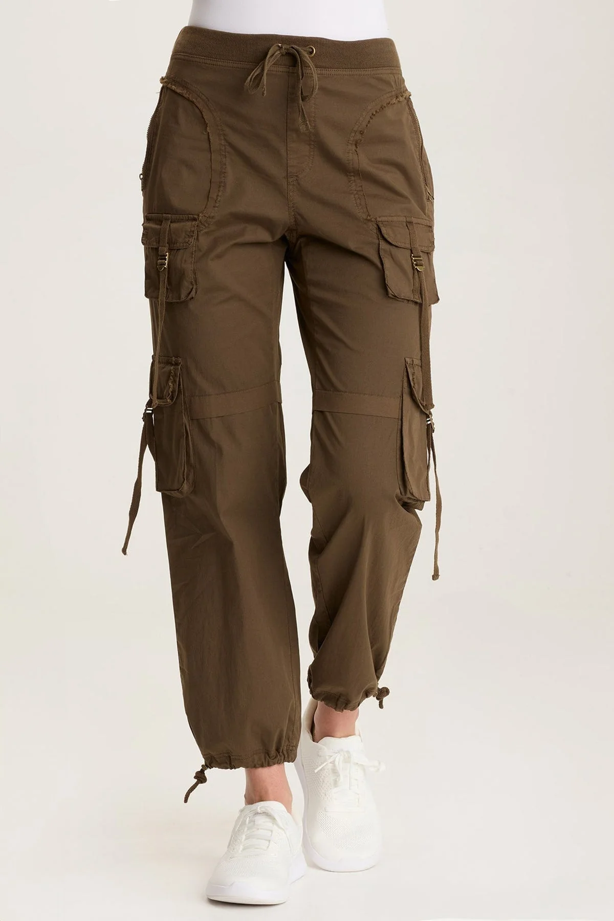 Jillit Poplin Cargo Jogger Crop Pant - Easypint