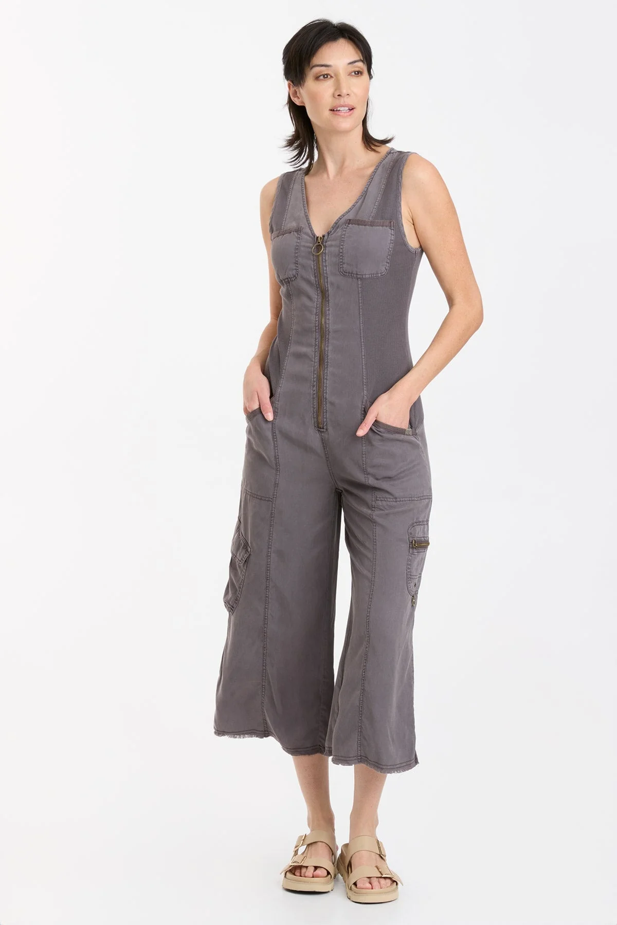 Tavin Crop Jumpsuit - Easypint